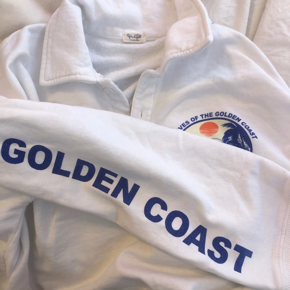 brandy melville white pullover